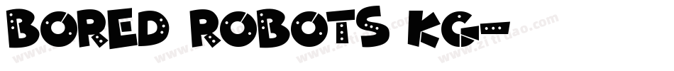 Bored Robots KG字体转换